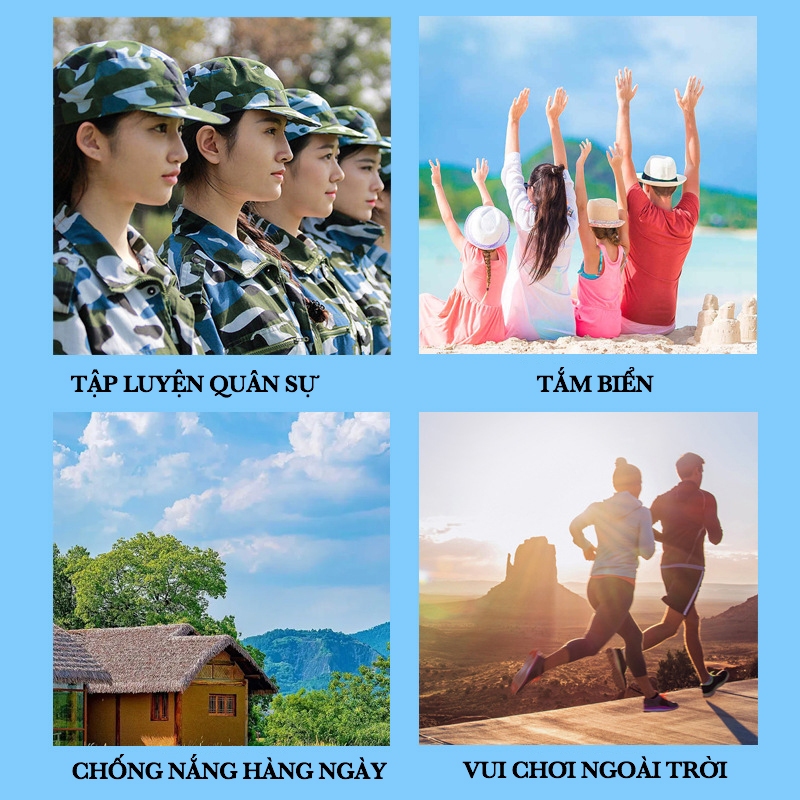 Kem chống nắng cho nam SPF50+ PA++++ dưỡng trắng da, kem chống nắng vật lý, phổ rộng, cấp ẩm, giảm mụn, mờ thâm