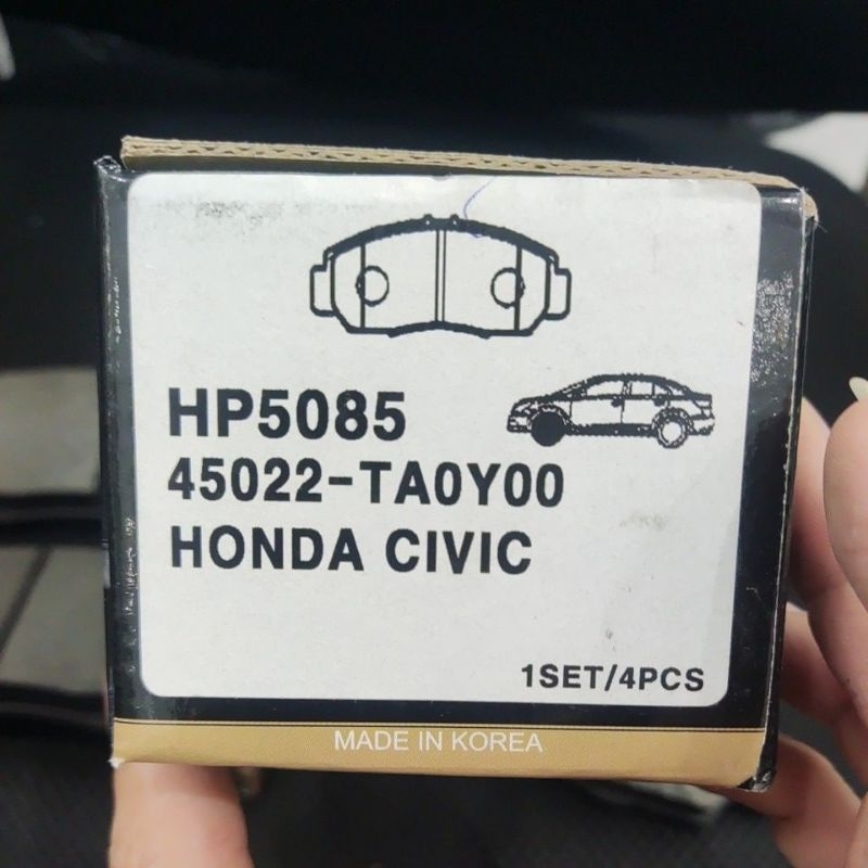 Má phanh trước HONDA CIVIC 1.8L 2006-2015