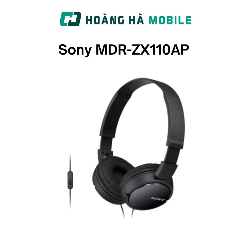 Tai nghe chụp tai Sony MDR-ZX110AP - Chính hãng | Shopee Việt Nam