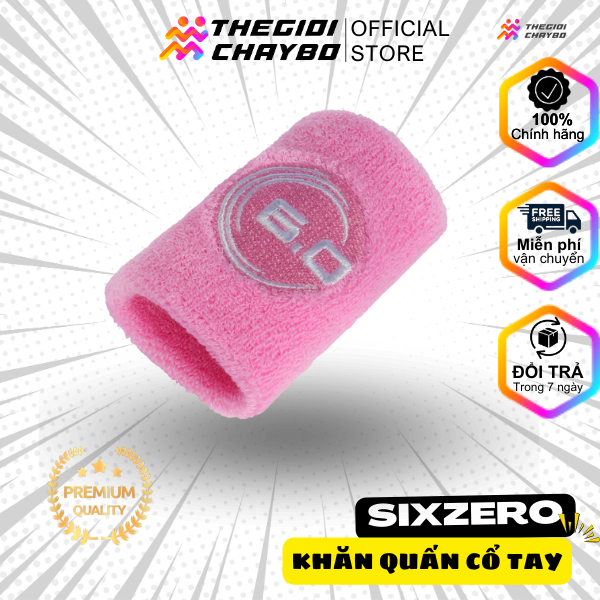 Khăn Quấn Cổ Tay Six Zero Thấm Mồ Hôi Sweat Wrist Band phụ kiện hoàn hảo cho người yêu thể thao