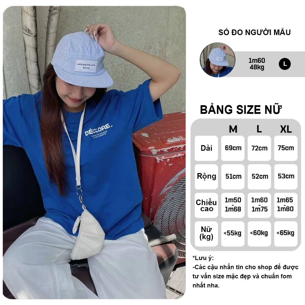 BLACKDOKI Áo thun unisex DCLR , áo phông basic hiện đại chất cotton 100% 2 chiều oversize nam nữ