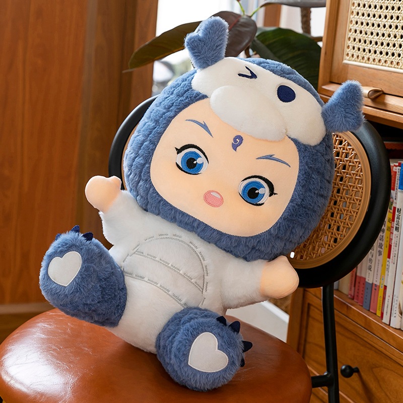 Gấu bông natra ngao bính nhân vật hoạt hình ma đồng giáng thế Thú nhồi bông natra ngao bính cosplay đáng yêu