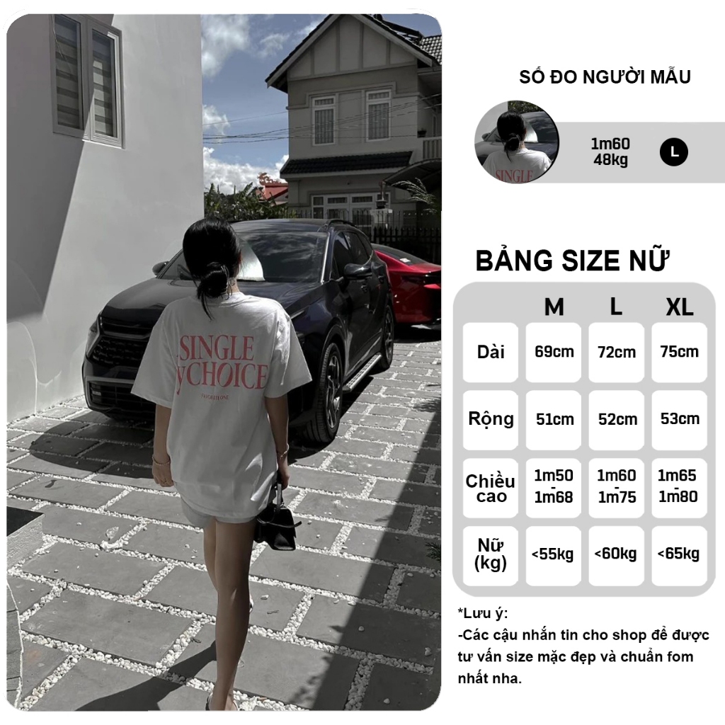 Áo thun nữ BLACKDOKI-SINGLE , áo phông basic hiện đại cá tính chất cotton dày dặn oversize