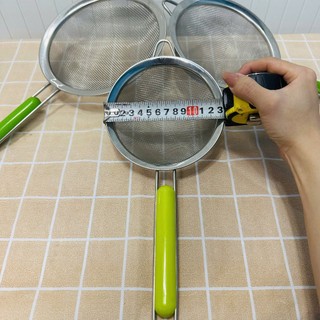 Rây Lọc Viền Inox Cán Xanh Cao Cấp siêu mịn - Hùng Home