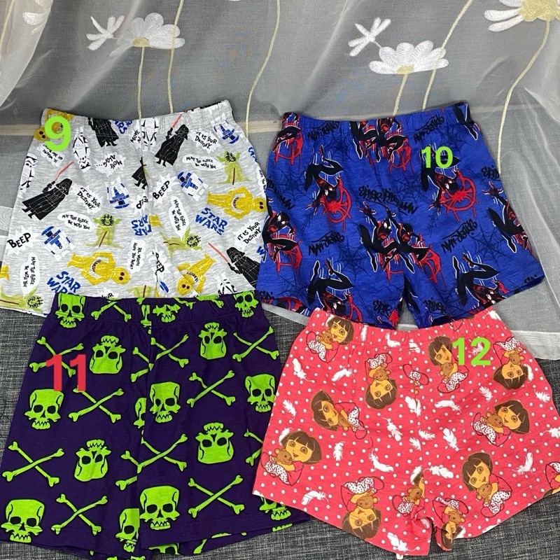 Quần Cotton Bé Trai Bé Gái Họa Tiết Đẹp C2661 Hàng Xuất Dư Size 2-4 Tuổi (11-17kg) Mềm Mát Dễ Thương