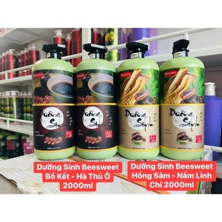 BỘ GỘI XÃ DƯỠNG SINH PHỤC HỒI TÓC BEESWEET CÓ 5 MÙI HƯƠNG 2000ML