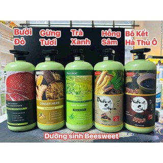 BỘ GỘI XÃ DƯỠNG SINH PHỤC HỒI TÓC BEESWEET CÓ 5 MÙI HƯƠNG 2000ML