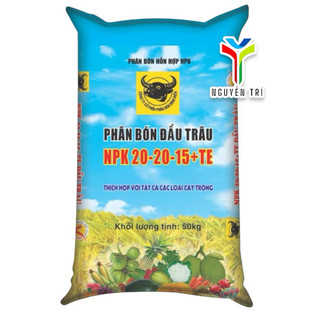 1kg Phân bón NPK 20-20-15 + TE (bán lẻ từ bao 50kg)