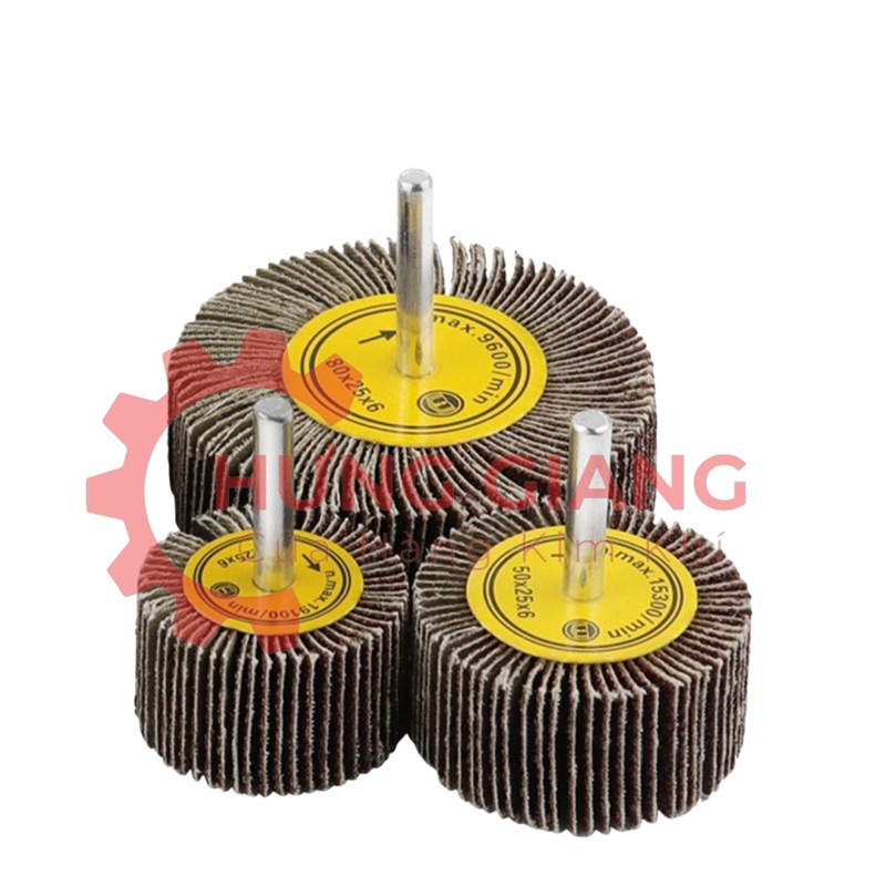 [5 CÁI] Nhám Chuôi Hình Trụ, Đá Nhám trụ cỡ 16-80mm Loại Tốt