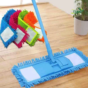 Chổi Lau Kèm 2 Bông Lau,Cây Chổi Lau Sàn Nhà Công Nghiệp Kéo Dài - CÂY LAU NHÀ SAN HÔ: CHOILAUNHA73