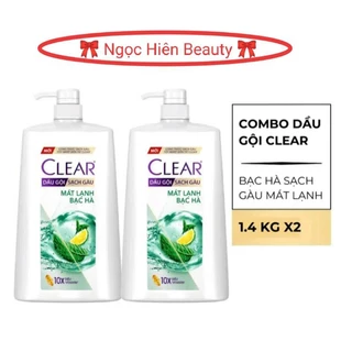 (Combo 2 Chai) Dầu gội CLEAR Bạc Hà