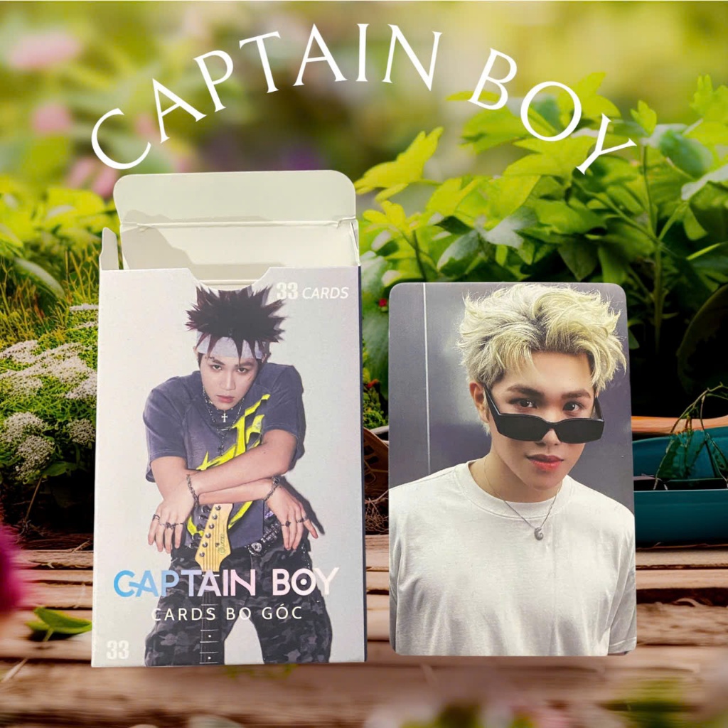 Ảnh CAPTAIN BOY Anh Trai Say Hi 33 Tấm Ảnh Có Chữ Ký - Card Anh Trai ...