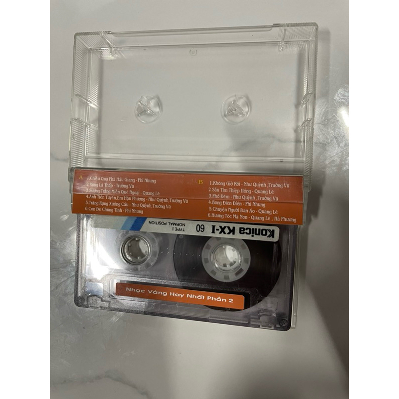 Băng Cassette Nhạc Vàng Tuyển Chọn 2