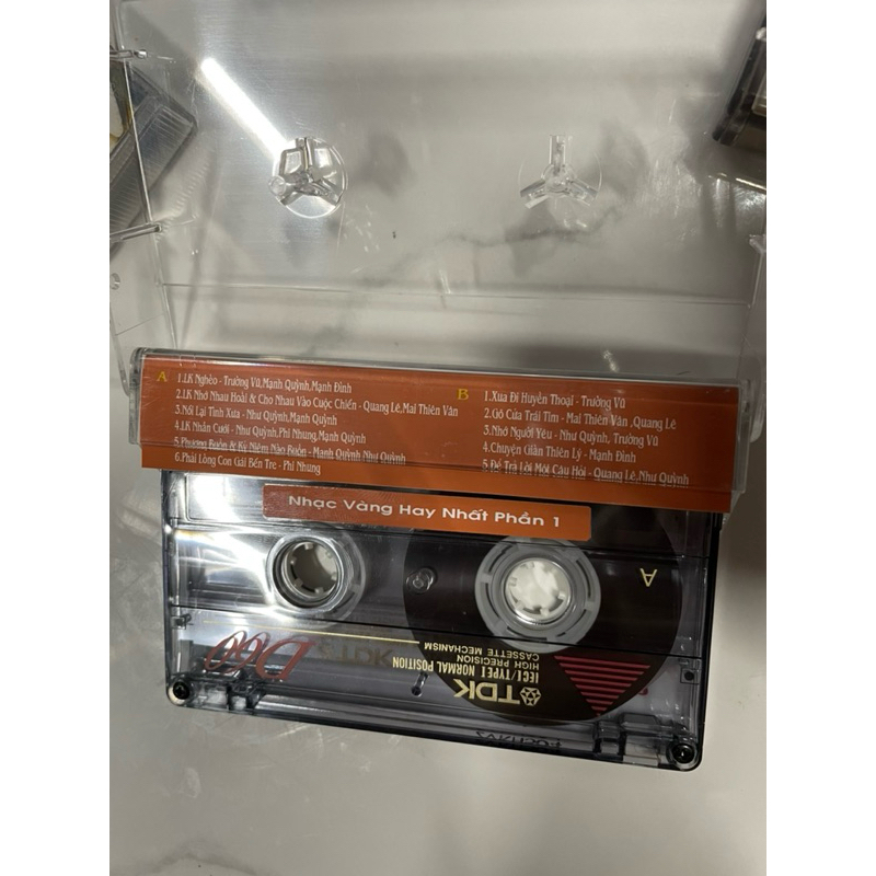 Băng Cassette Nhạc Vàng Tuyển Chọn 1