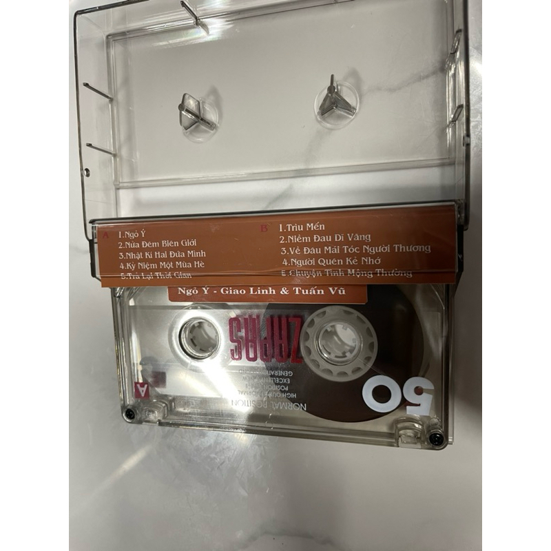 Băng Cassette Tuấn Vũ, Giao Linh - Ngõ Ý