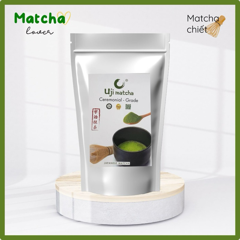 500g Matcha Uji Ceremonial bột trà xanh matcha Nhật Bản - túi full size ...