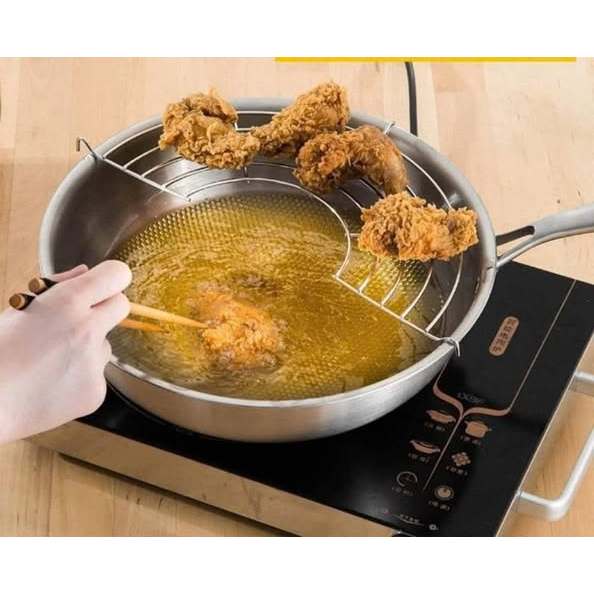 VỈ GÁC CHẢO RÓC MỠ ĐỒ CHIÊN RÁN TABIHOME TIỆN LỢI