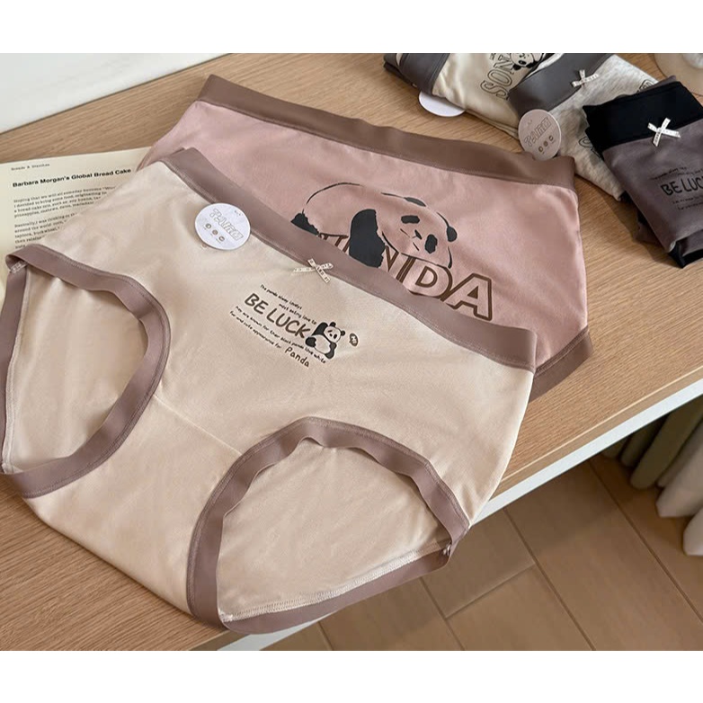 Quần lót cotton lạnh, Quần lót nữ gấu chất cotton kháng khuẩn cao cấp 297