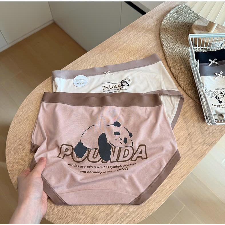 Quần lót cotton lạnh, Quần lót nữ gấu chất cotton kháng khuẩn cao cấp 297
