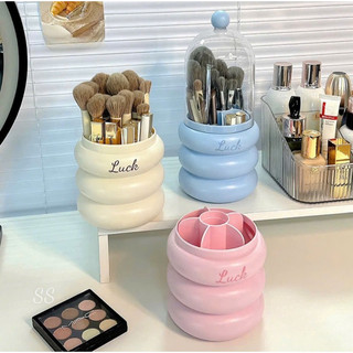 Lọ đựng cọ makeup luck tiện lợi gọn gàng để bàn, thiết kế thông minh 🌸🌸🌸