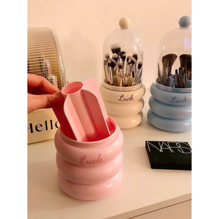 Lọ đựng cọ makeup luck tiện lợi gọn gàng để bàn, thiết kế thông minh 🌸🌸🌸