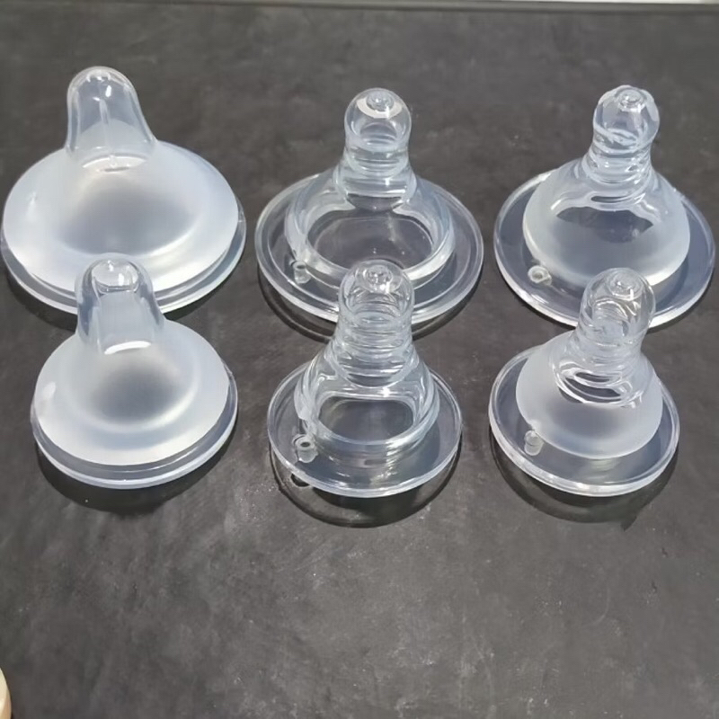 NÚM TI SILICON CỔ RỘNG, CỔ HẸP ĐỦ SIZE CHO BÉ | Shopee Việt Nam