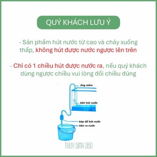 Dụng Cụ Hút Cặn, Thay Nước, Vệ Sinh Bể Cá Cảnh - Boyu BY 28 - Loại Tốt