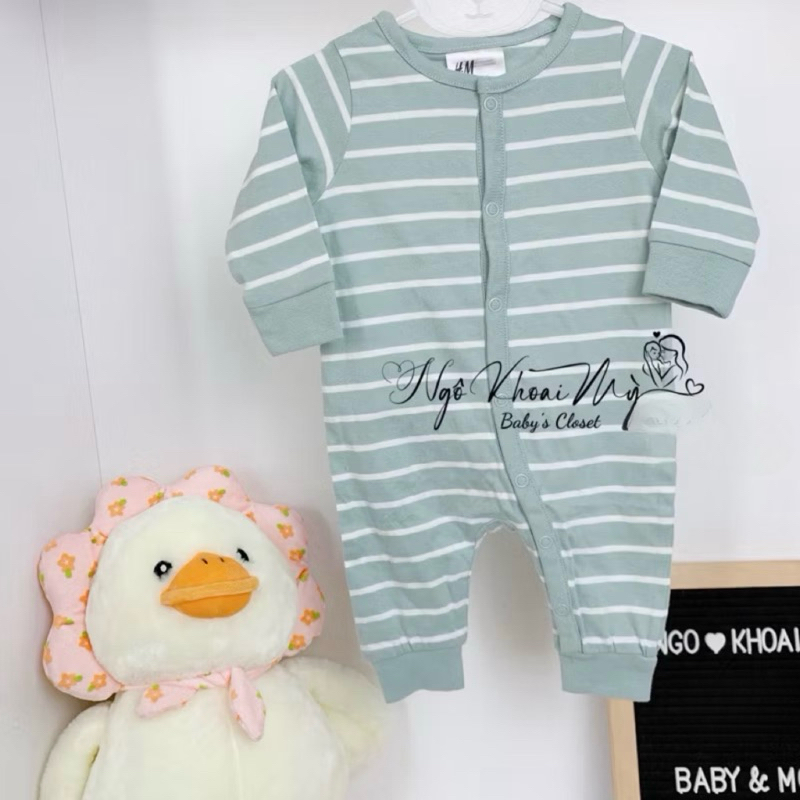 [MD09] H&M SIZE 3-12kg SLEEP SUIT HỞ BÀN XUẤT XỊN CHO BÉ YÊU