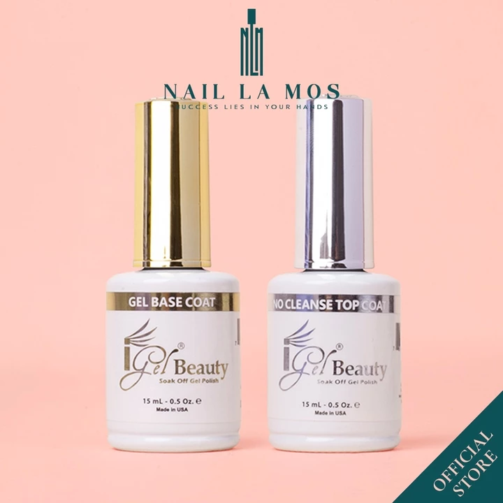Base top Igel nhập khẩu Mỹ chính hãng (15ml) - Sơn gel liên kết và top phủ bóng cao