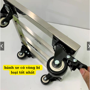 Chân đế kê chậu cây cảnh, giá đỡ chậu cây inox chống gỉ, đế lót chậu cây cảnh 35x35 cm, bánh xe ABS siêu chịu lực