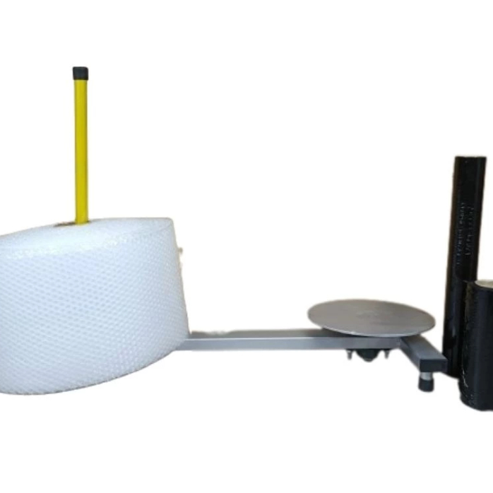 Bàn quấn màng PE quấn được hộp kích thước 80cm, quấn được chống sốc, Dành cho các bạn khởi nghiệp