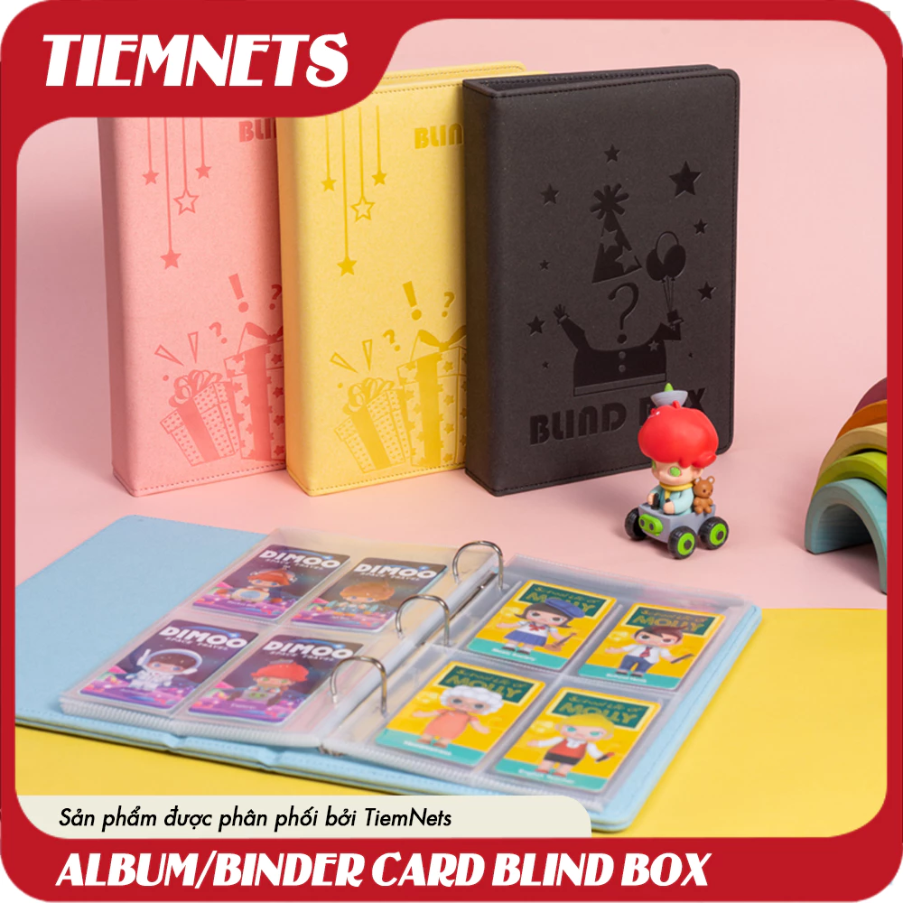 Binder/Album Card Blind Box/POPCard Sang Xịn Mịn - Giải Pháp Bảo Vệ Card Blind Box/POPCard