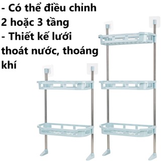 Kệ Gác Toilet 3 Tầng , Kệ Phòng Tắm Cao Cấp, Kệ Để Đồ Gắn Tường 5581-3