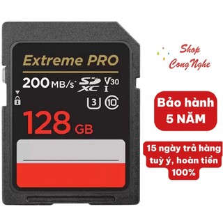 Thẻ nhớ SD 32G 64G 128G 256G Ultra Class 10 và SD Pro tốc độ cao cho máy ảnh