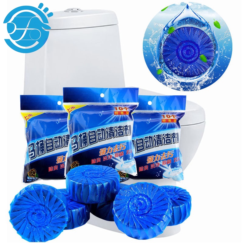 Viên thả bồn cầu vệ sinh khử mùi gọn nhẹ tiện dụng viên tẩy bồn cầu xả bay các vệt bám bẩn mùi hôi khó chịu bệt vệ sinh