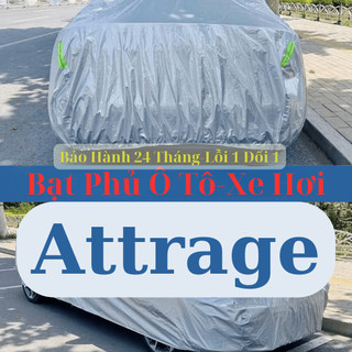 Bạt phủ ô tô Mitsubishi Attrage cao cấp-Chống nắng, chống nóng 3 lớp bảo vệ xe