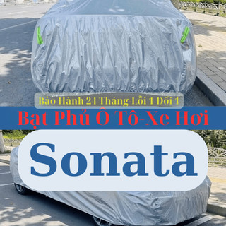 Bạt phủ ô tô Hyundai Sonata cao cấp-Chống nắng, chống nóng 3 lớp
