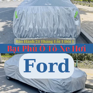 Bạt che ô tô Ford cao cấp, Oxford & rằn ri: Bảo vệ xe khỏi mưa, nắng, bụi bẩn. Bạt VIP