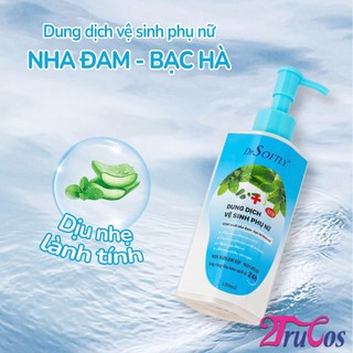 Dung dịch vệ sinh DrSoftly Feminine Hygiene Solution 150ml (nha đam, trầu không, làm sạch Y) 2Trucos