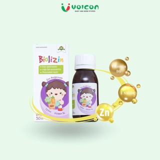 [Hàng chính hãng] Kẽm Biolizin Amin 50ml cho bé trên 3 tháng tuổi