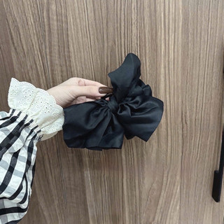kẹp càng cua-kẹp nơ lụa to chuẩn hot girl