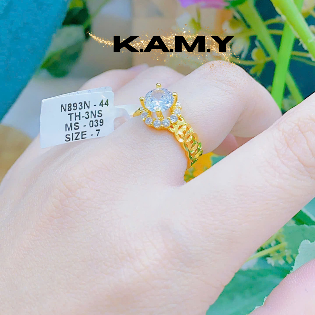 Nhẫn Kim Tài Nữ Thu Hút Tài Lộc Siêu Sang TH4525 - Trang Sức KAMY