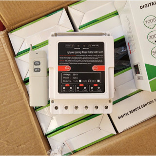Công tắc điều khiển từ xa 3 pha 380V chống mất pha công suất 11kW không cần lắp khởi động từ