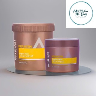 Kem Ủ Tóc Keratin Marubi Treatment,dầu xả mượt tóc kem ủ tóc siêu mượt và phục hồi tóc 1000ml