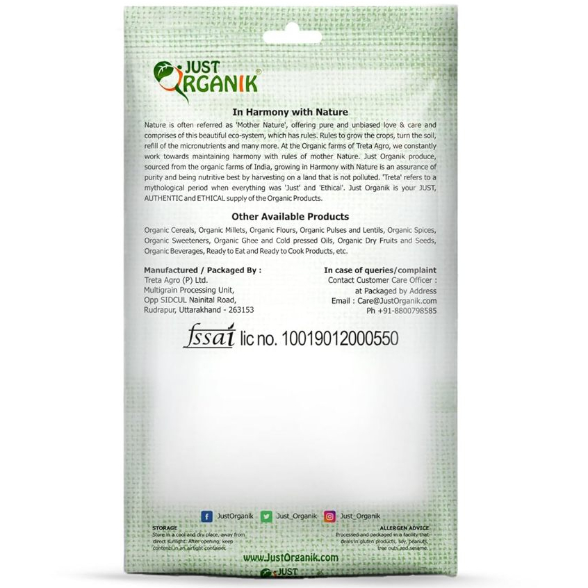 Đậu Lăng Hữu Cơ Just Organik Lentils nhập khẩu Ấn Độ gói 500g