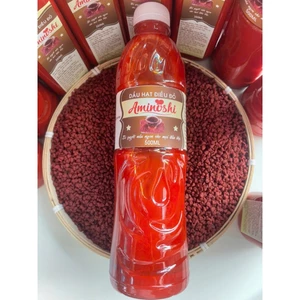 Dầu điều đỏ nguyên chất, đậm đặc - chai 500ml