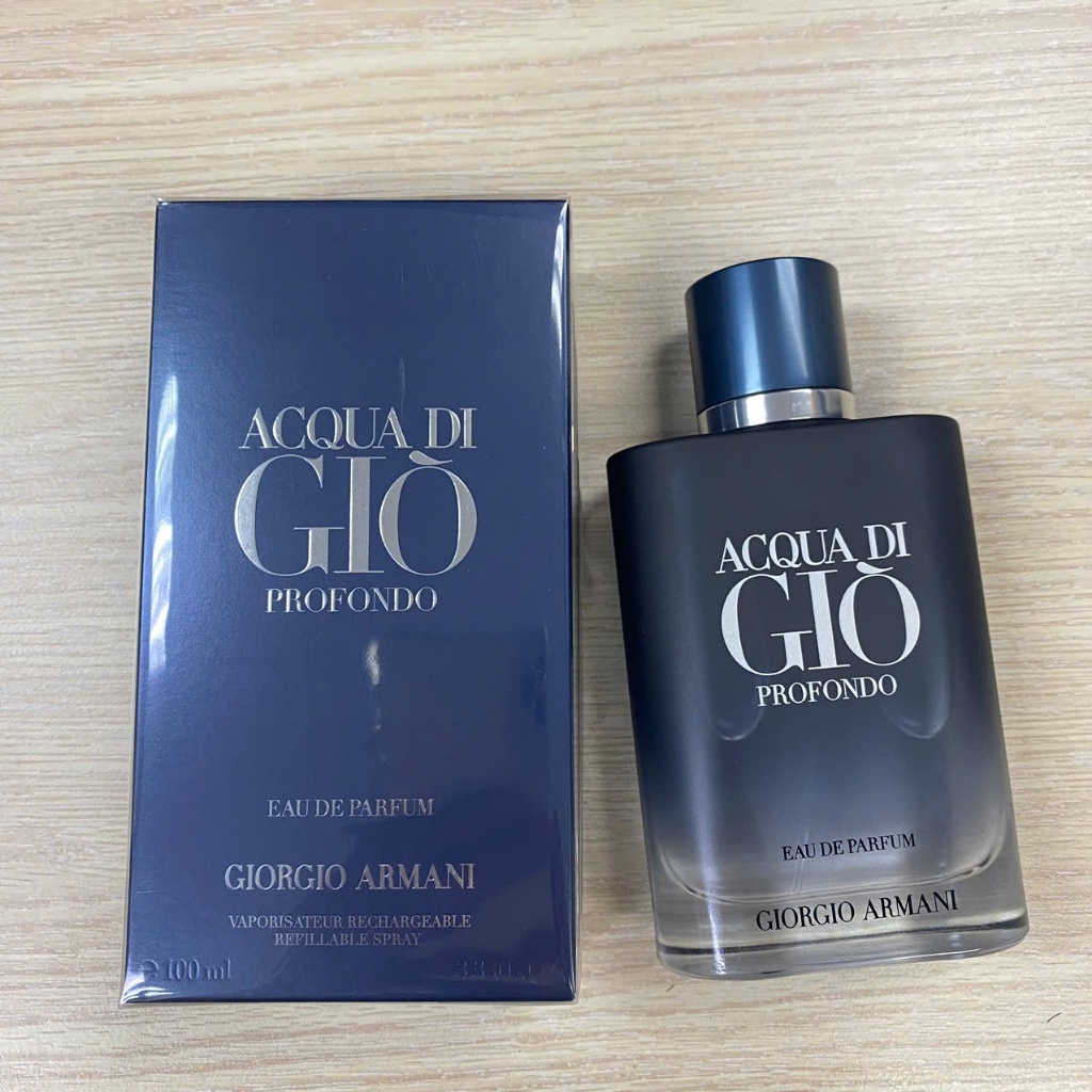 アルマーニ Acqua di Gio Profondo 100ml ラッピング アルマーニ Acqua di Gio Profondo 100ml ラッピング ジョルジオ