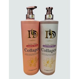 BỘ GỘI XÃ PHỤC HỒI COLAZEN HD PHỤC HỒI TÓC HƯ TỔN 1000ML X2
