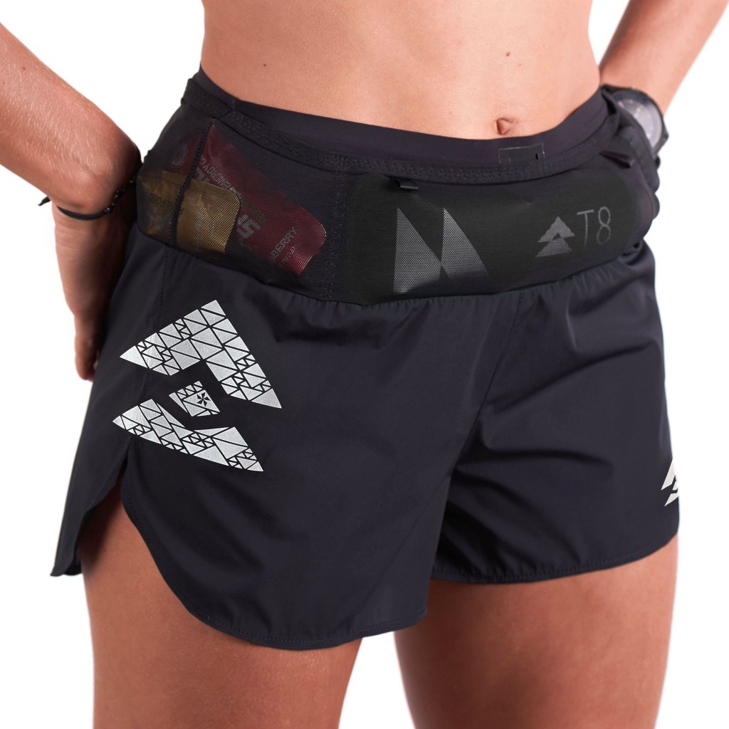Quần Short chạy bộ nữ T8 Sherpa Shorts - Lưới siêu co giãn, thoải mái Sport