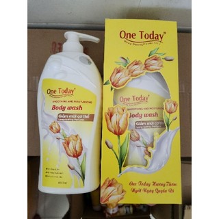 Sữa tắm Hương Nước Hoa One Today 1000ml .Trắng Da mềm mịn màng quyến rũ